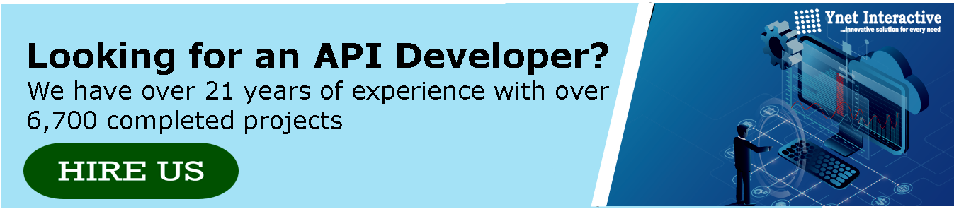 Hire an experienced API developer